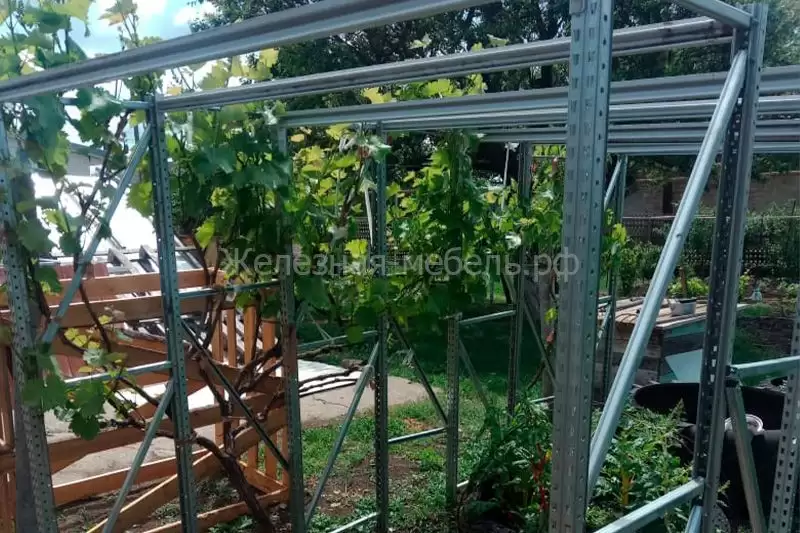 Складские стеллажи для выращивания винограда г. Ялта
